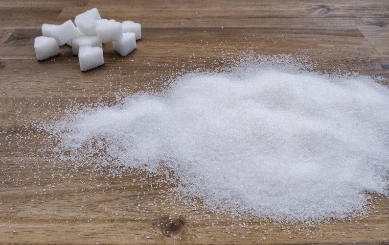 white refined sugar substitutes